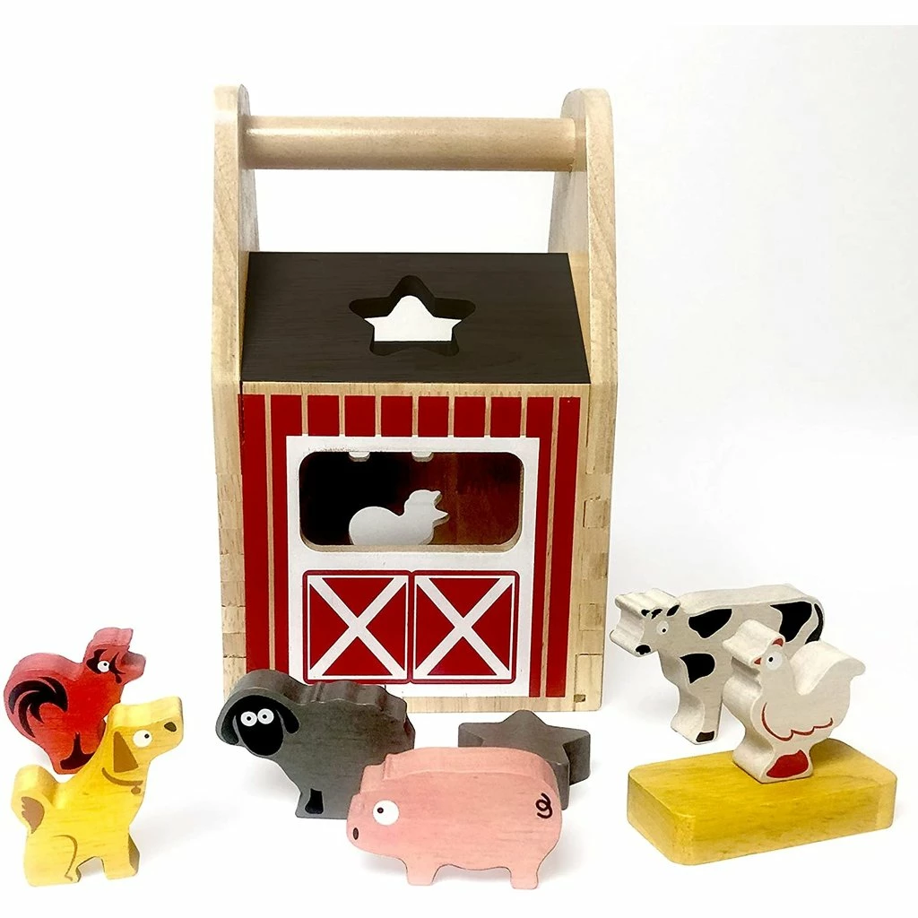 Best deal 🥰 BEGIN AGAIN BARNYARD SHAPE SORTER 🔥 - Image 2