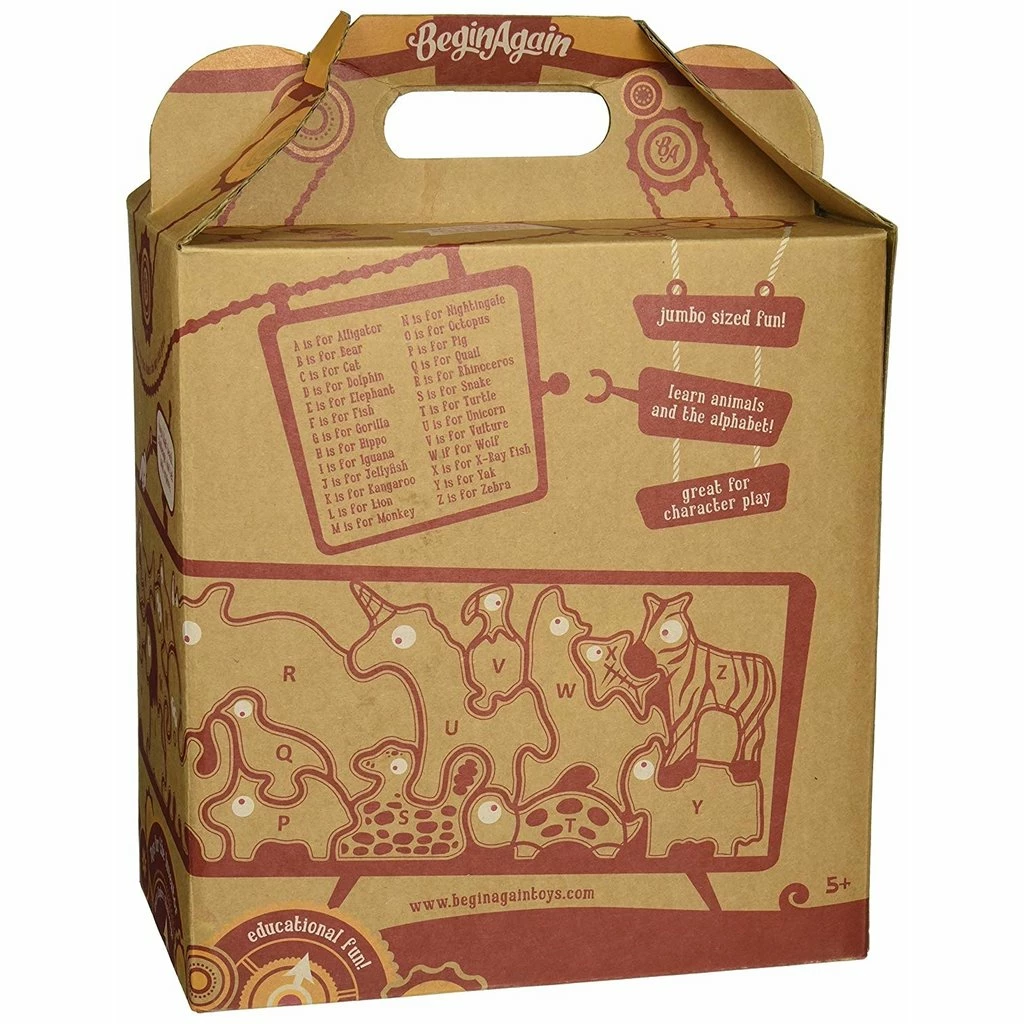 Hot Sale ⌛ BEGIN AGAIN JUMBO ANIMAL PARADE A TO Z PUZZLE & PLAYSET** 🤩 - Image 7