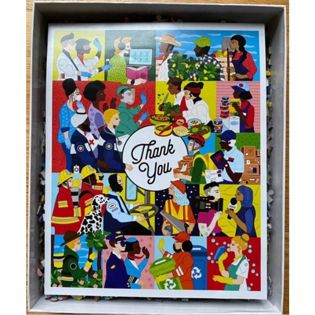 Best Pirce ๐ CHRONICLE PUBLISHING ESSENTIAL WORKERS PUZZLE 1000 PC ๐ - Image 4