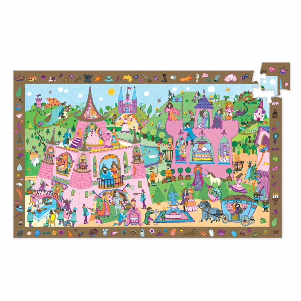 Best Pirce ๐ DJECO OBSERVATION PUZZLE: PRINCESS 54 PIECE PUZZLE ๐ฏ