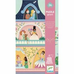 Hot Sale 💯 DJECO PRINCESS TOWER FLOOR PUZZLE 🎁