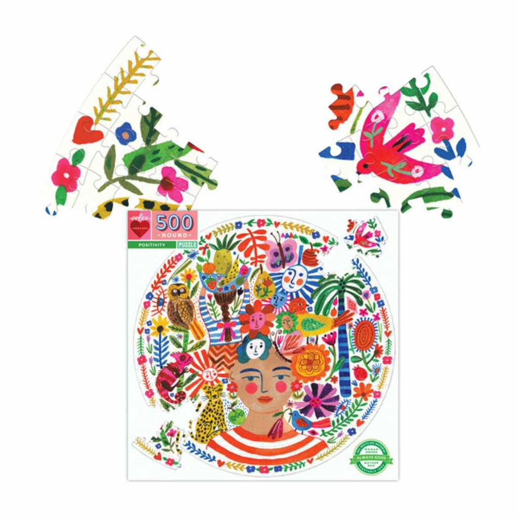 Brand new 🤩 EEBOO POSITIVITY 500 PIECE PUZZLE ⭐ - Image 2