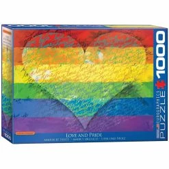 Coupon 🥰 EUROGRAPHICS LOVE & PRIDE 1000 PIECE PUZZLE 🌟