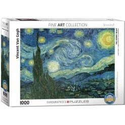 New 🎁 EUROGRAPHICS STARRY NIGHT VAN GOGH 2000 PIECE ⭐