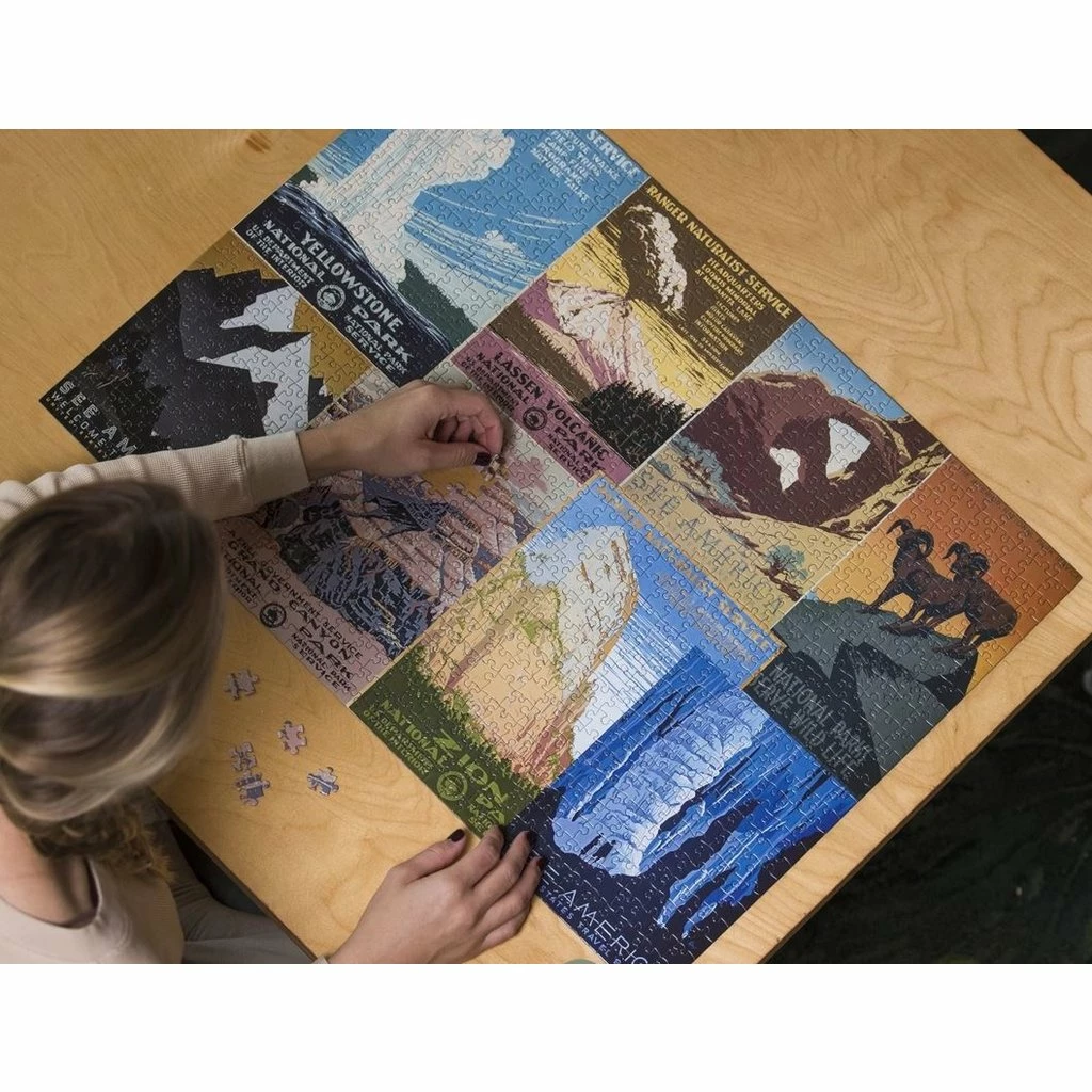 Buy โจ GIBBS SMITH NATIONAL PARKS PUZZLE 1000 PC ๐ - Image 3