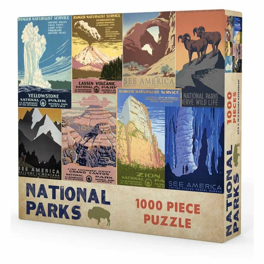 Buy โจ GIBBS SMITH NATIONAL PARKS PUZZLE 1000 PC ๐