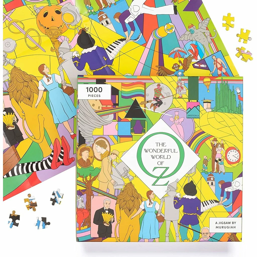 New ๐ LAURENCE KING PUBLISHING WONDERFUL WORLD OF OZ 1000PC PUZZLE ๐ - Image 2