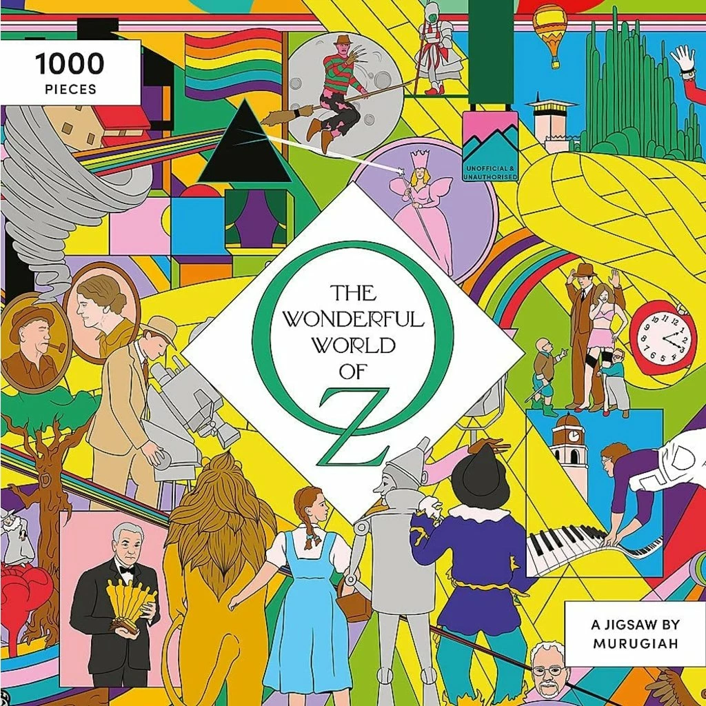 New ๐ LAURENCE KING PUBLISHING WONDERFUL WORLD OF OZ 1000PC PUZZLE ๐