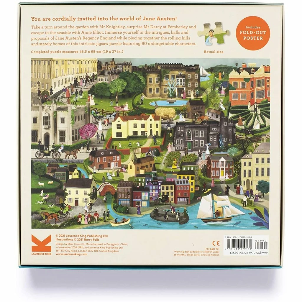 Coupon ๐ LAURENCE KING PUBLISHING WORLD OF JANE AUSTEN 1000PC PUZZLE ๐ฅฐ - Image 6