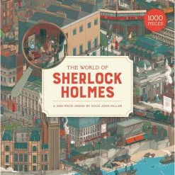 Budget ⌛ LAURENCE KING PUBLISHING WORLD OF SHERLOCK HOLMES 1000 PC PUZZLE 🥰