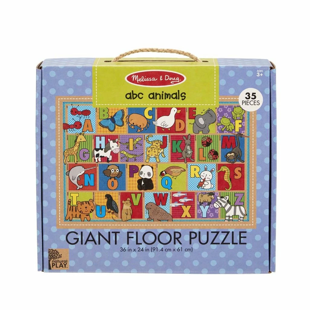 Flash Sale ๐ MELISSA AND DOUG ABC ANIMALS 35 PIECE FLOOR PUZZLE ๐ - Image 2