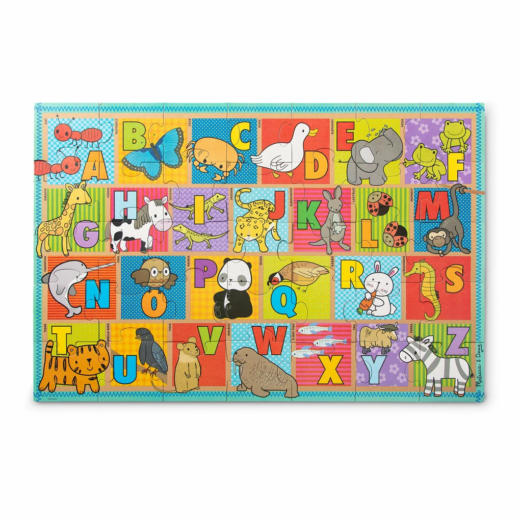 Flash Sale ๐ MELISSA AND DOUG ABC ANIMALS 35 PIECE FLOOR PUZZLE ๐ - Image 3
