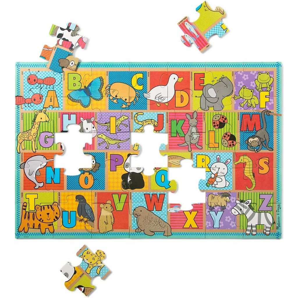 Flash Sale ๐ MELISSA AND DOUG ABC ANIMALS 35 PIECE FLOOR PUZZLE ๐ - Image 4