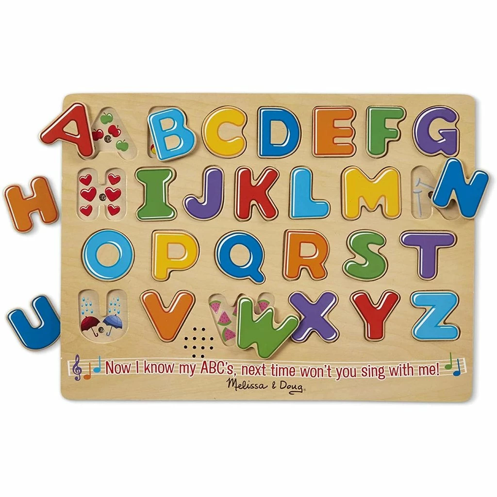 New โญ MELISSA AND DOUG ALPHABET SOUND PUZZLE ๐ - Image 3