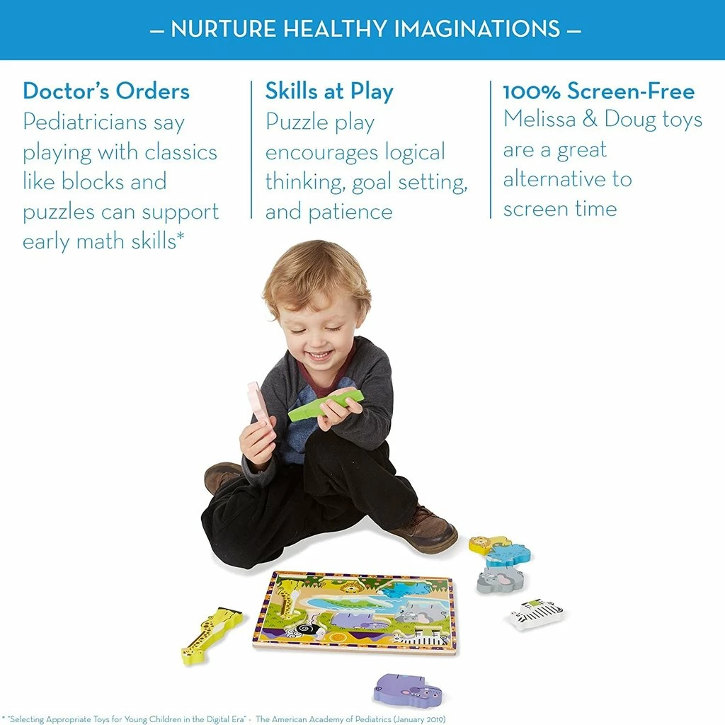 Budget 😍 MELISSA AND DOUG CHUNKY PUZZLE ❤️ - Image 8