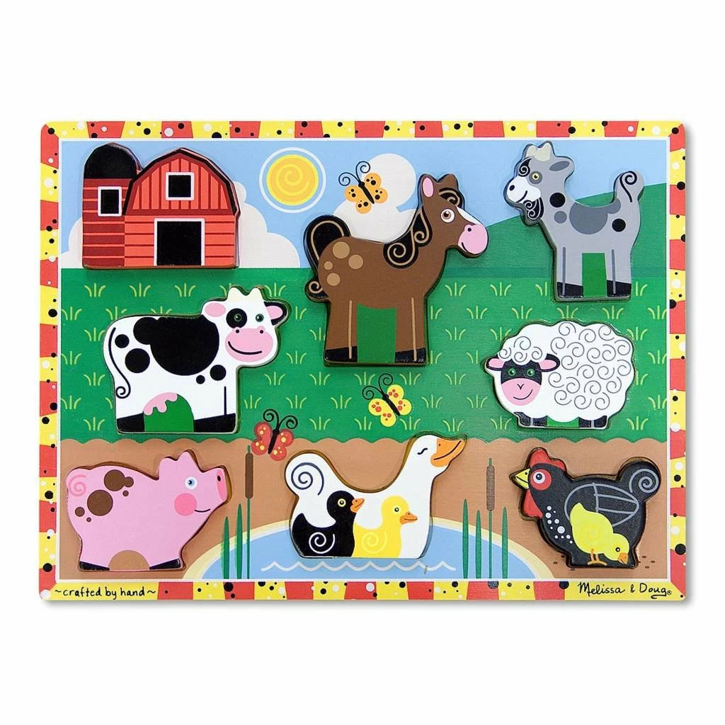 Budget 😍 MELISSA AND DOUG CHUNKY PUZZLE ❤️