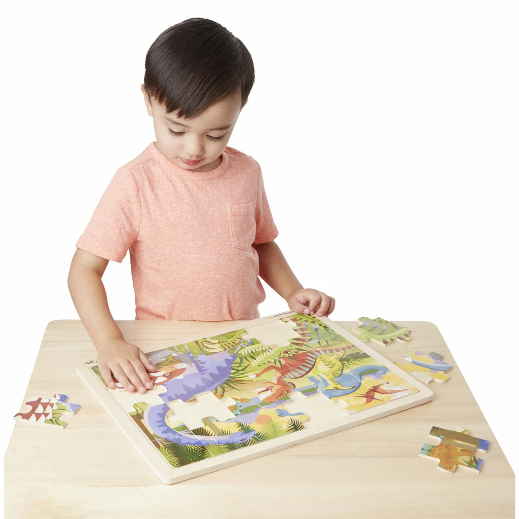 Top 10 ✔️ MELISSA AND DOUG DINOSAUR 24 PIECE PUZZLE ❤️