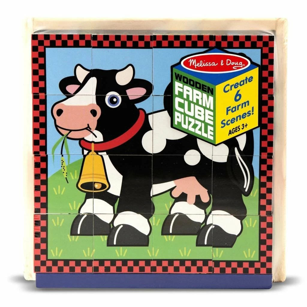 Top 10 ❤️ MELISSA AND DOUG FARM CUBE PUZZLE 🤩 - Image 5