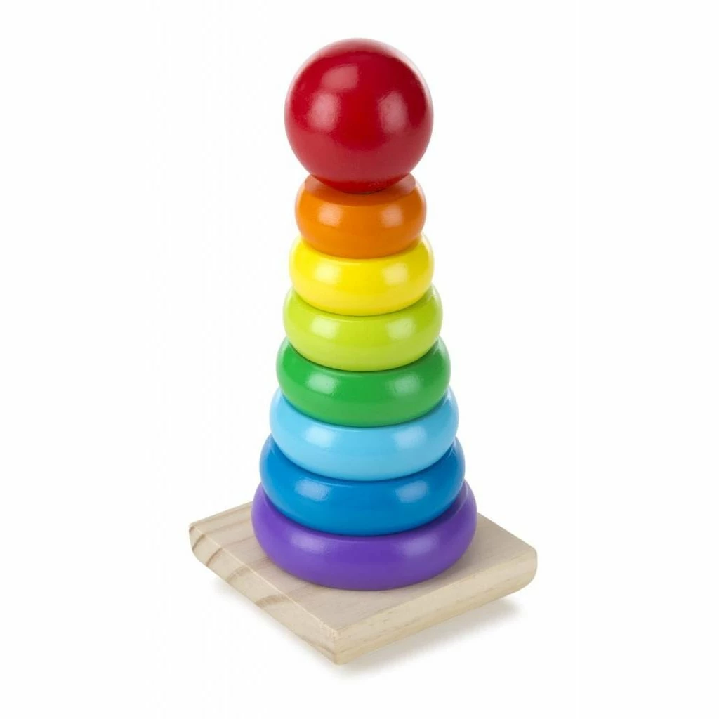 Hot Sale ๐ MELISSA AND DOUG RAINBOW STACKER ๐ - Image 4