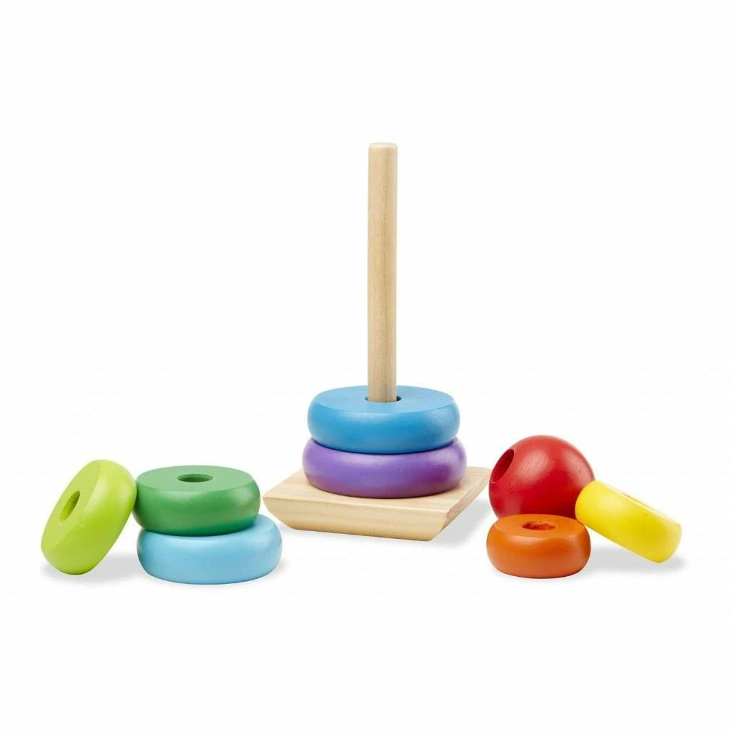 Hot Sale ๐ MELISSA AND DOUG RAINBOW STACKER ๐ - Image 6