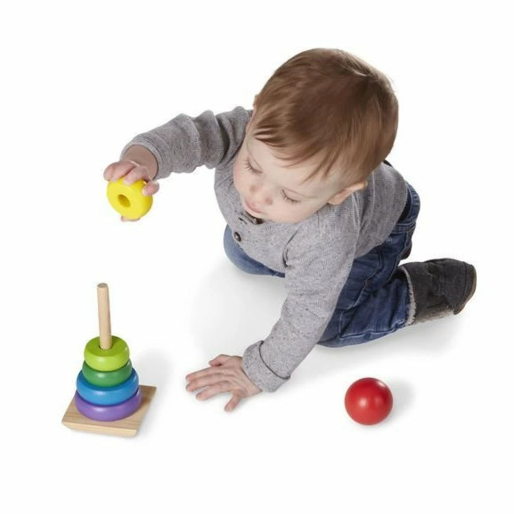 Hot Sale ๐ MELISSA AND DOUG RAINBOW STACKER ๐ - Image 7