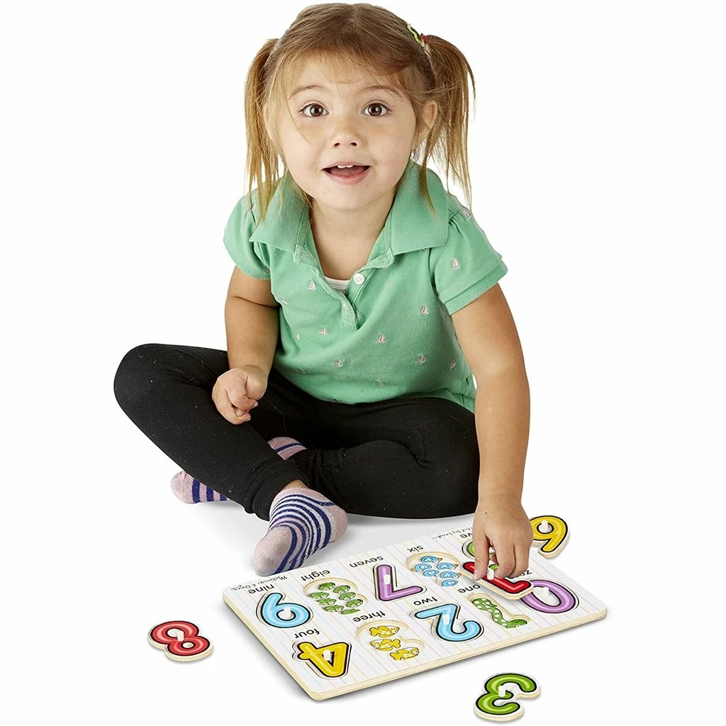 Cheapest ⭐ MELISSA AND DOUG SEE-INSIDE: NUMBER PEG PUZZLE 🔥 - Image 7