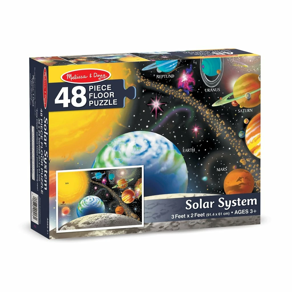 Deals โ๏ธ MELISSA AND DOUG SOLAR SYSTEM 48 PIECE FLOOR PUZZLE ๐ - Image 2