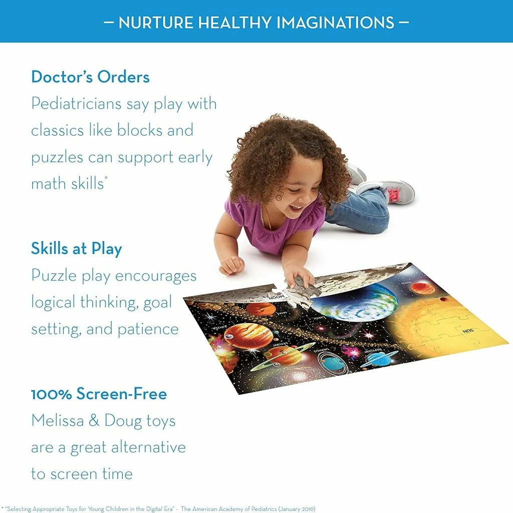 Deals โ๏ธ MELISSA AND DOUG SOLAR SYSTEM 48 PIECE FLOOR PUZZLE ๐ - Image 5