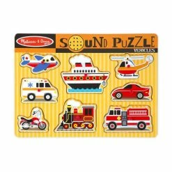 Outlet 👏 MELISSA AND DOUG SOUND PUZZLE 🛒