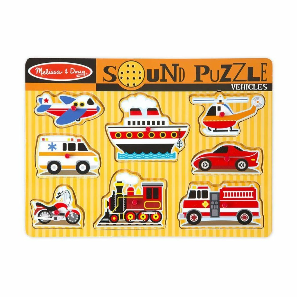 Outlet ๐ MELISSA AND DOUG SOUND PUZZLE ๐