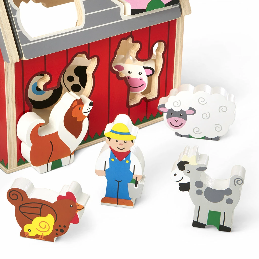 Best Pirce ๐ MELISSA AND DOUG TAKE ALONG SORTING BARN ๐ฅ - Image 3