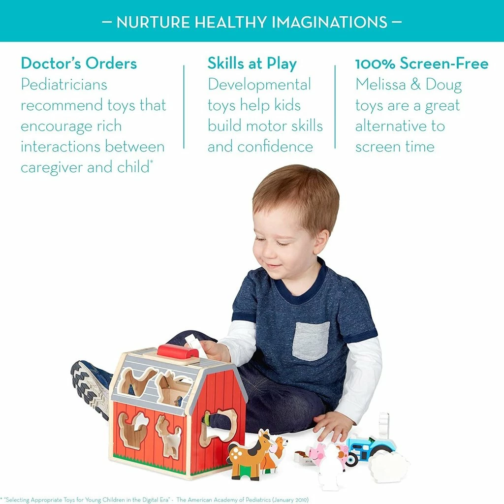 Best Pirce ๐ MELISSA AND DOUG TAKE ALONG SORTING BARN ๐ฅ - Image 5