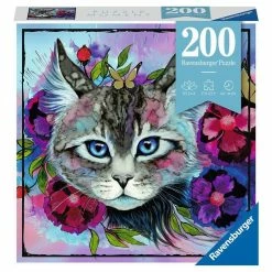 Cheap 🌟 RAVENSBURGER USA 200 PIECE PUZZLE MOMENT CAT EYE ✔️