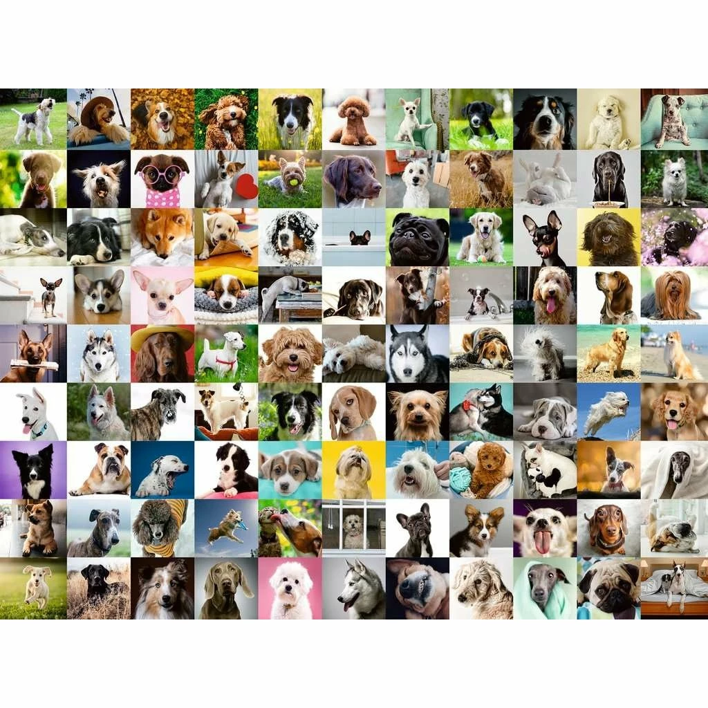 New ๐ RAVENSBURGER USA 99 LOVEABLE ๐ฆฎ DOGS 750 PIECE PUZZLE ๐ - Image 2
