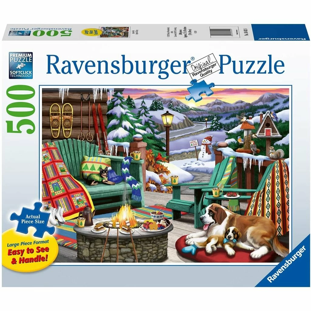 Deals 🔔 RAVENSBURGER USA APRÈS ALL DAY 500 PIECE PUZZLE 🎁
