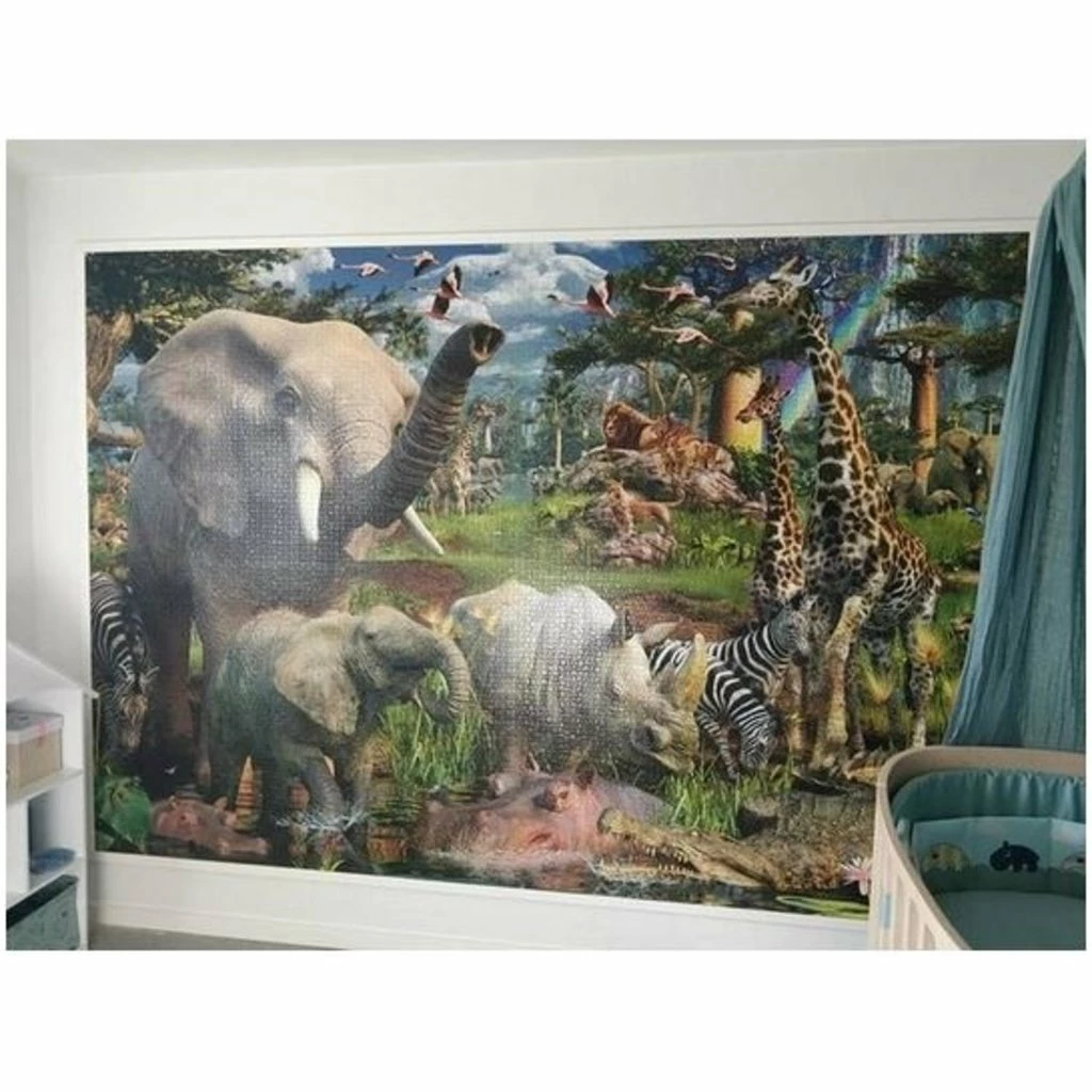 Flash Sale ๐ฏ RAVENSBURGER USA AT THE WATERHOLE 18000 PIECE PUZZLE ๐ - Image 4