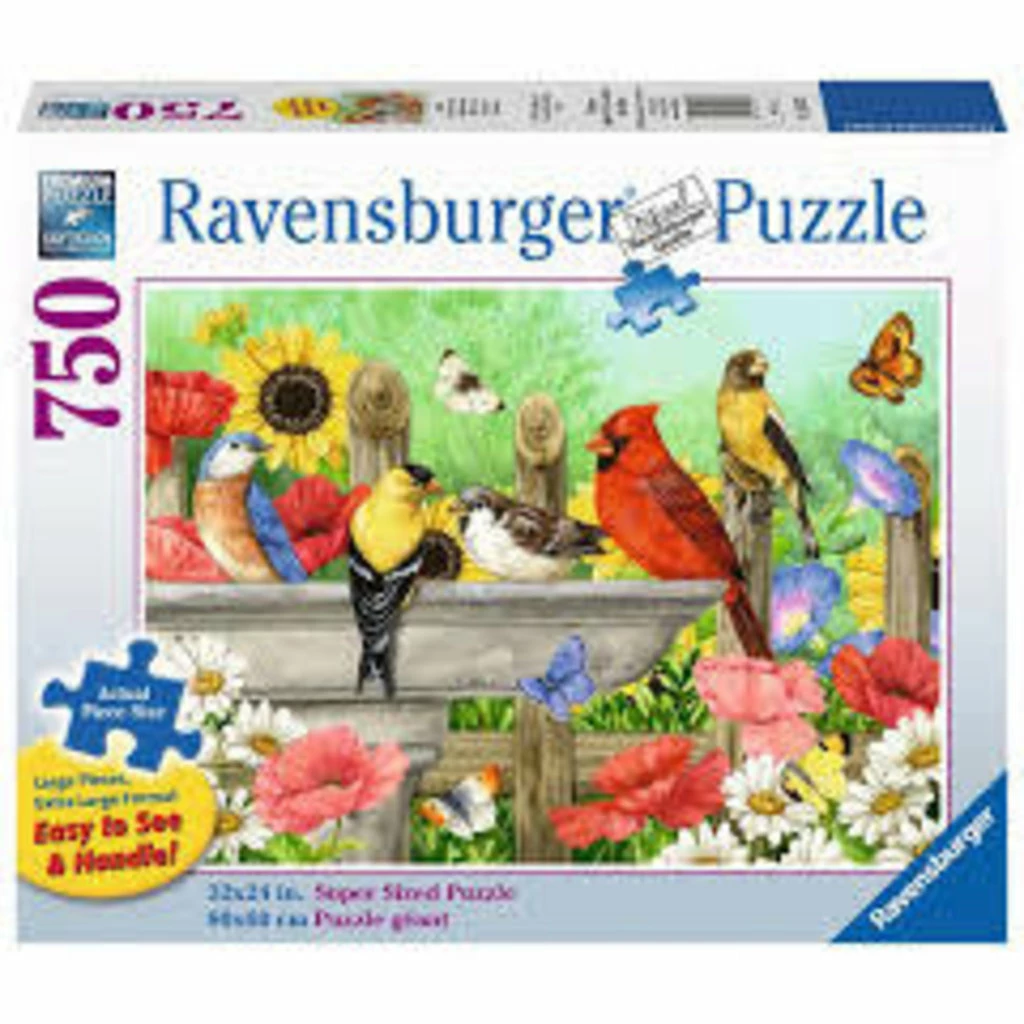 Buy ๐ RAVENSBURGER USA BATHING BIRDS 750 PIECE PUZZLE ๐