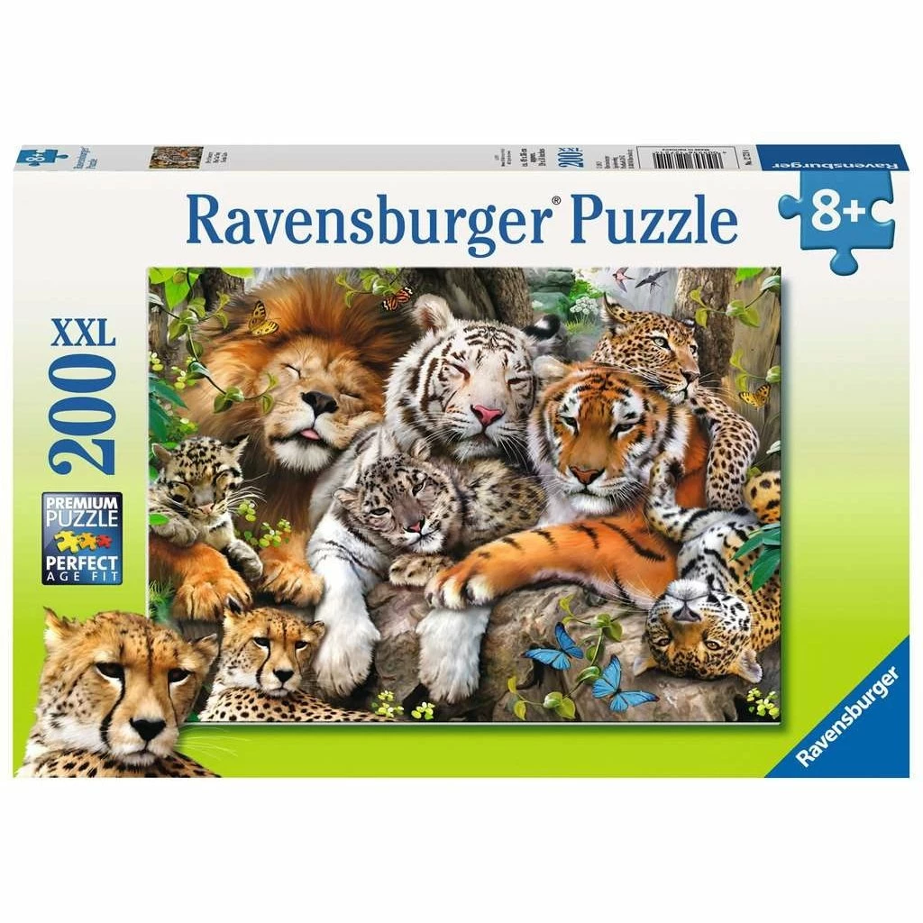 Discount 🤩 RAVENSBURGER USA BIG CAT NAP 200 PIECE PUZZLE 🔥 - Image 2