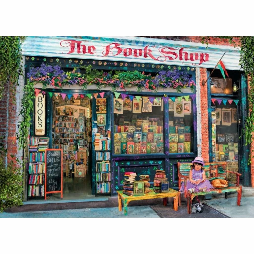 Wholesale 🌟 RAVENSBURGER USA BOOKSHOP 1000 PIECE PUZZLE 🎁 - Image 2