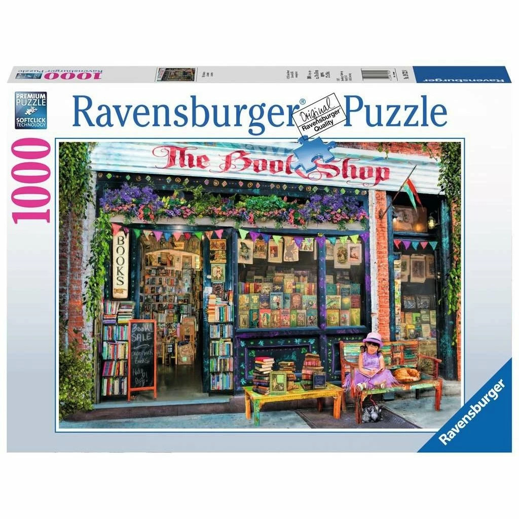 Wholesale 🌟 RAVENSBURGER USA BOOKSHOP 1000 PIECE PUZZLE 🎁