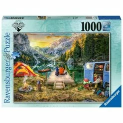 Deals 👏 RAVENSBURGER USA CALM CAMPSITE 1000 PIECE PUZZLE 🎁