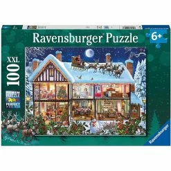 Wholesale 🤩 RAVENSBURGER USA 🔔 CHRISTMAS AT HOME 100 PIECE PUZZLE 🌟