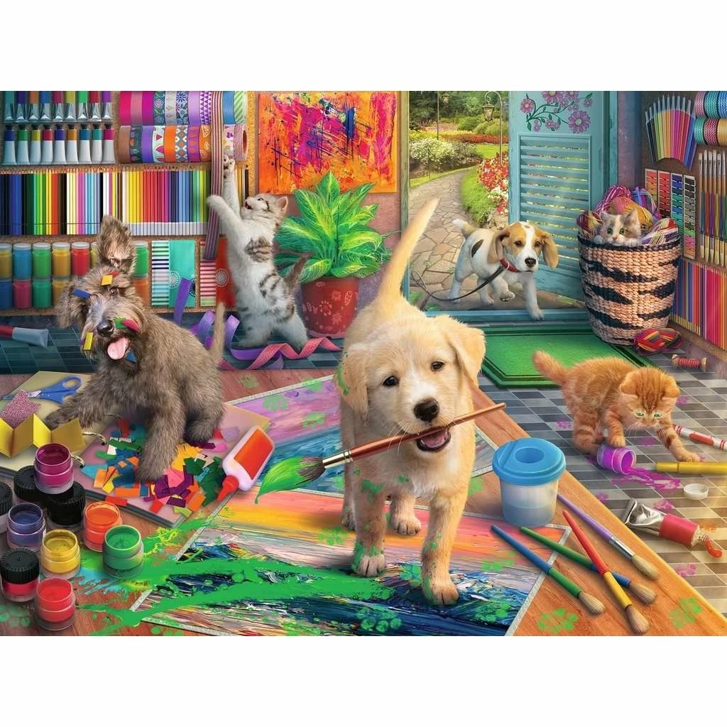 Outlet ๐ RAVENSBURGER USA CUTE CRAFTERS 750 PIECE PUZZLE ๐ - Image 2