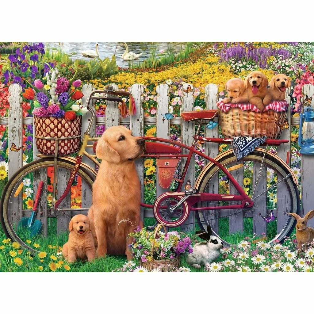 Discount ๐ RAVENSBURGER USA CUTE ๐ DOGS 500 PIECE PUZZLE โ - Image 2
