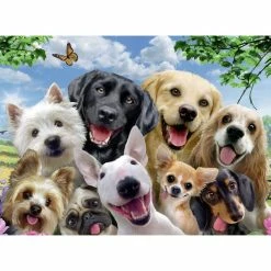 Promo 💯 RAVENSBURGER USA DELIGHTED 🐕 DOGS 300 PIECE PUZZLE 🧨