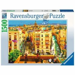 Cheap 👏 RAVENSBURGER USA DINING IN VALENCIA 1500 PIECE PUZZLE ❤️