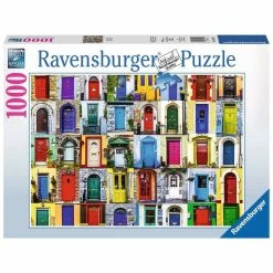 Best deal 🥰 RAVENSBURGER USA DOORS OF THE WORLD 1000 PIECE PUZZLE ❤️