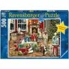 Best Sale 🎁 RAVENSBURGER USA ENCHANTED ❄ CHRISTMAS 500 PIECE PUZZLE 🔔