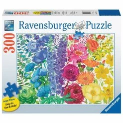 Top 10 👍 RAVENSBURGER USA FLORAL RAINBOW 300 PIECE PUZZLE ⭐