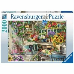 New 😉 RAVENSBURGER USA GARDENER'S PARADISE 2000 PIECE PUZZLE ✨